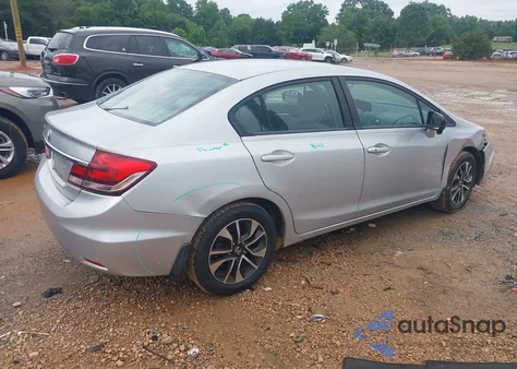2014 Honda Civic Ex from USA, damaged, VIN 2HGFB2F88EH530797